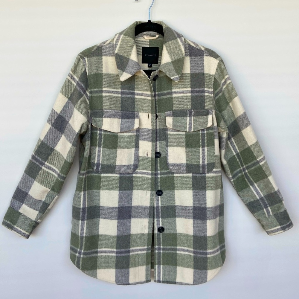 Dynamite York Plaid Shacket